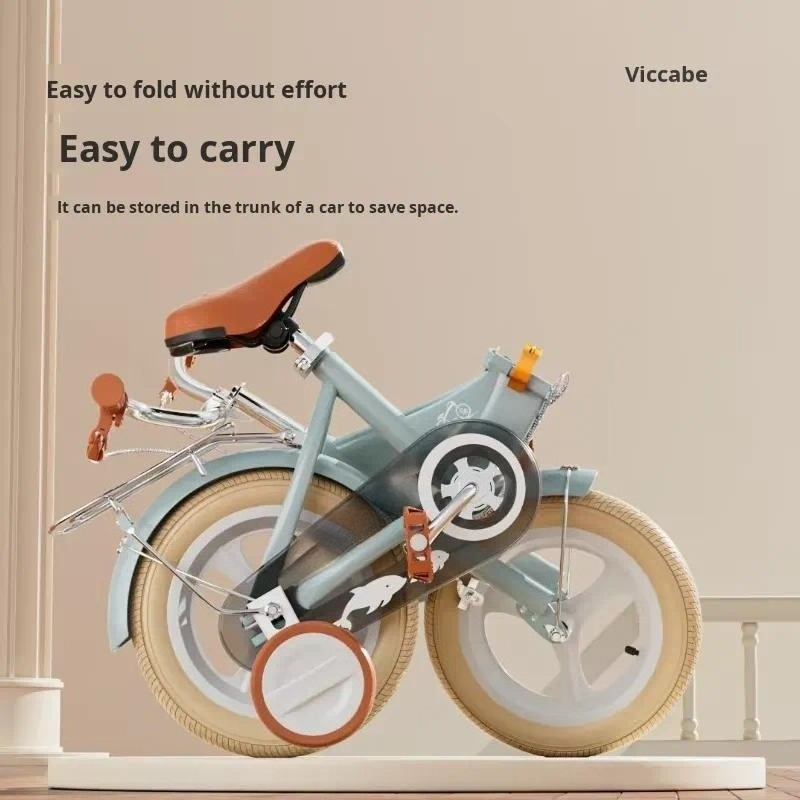 折りたたみ式子供用自転車（3歳～10歳向け）高炭素鋼フレーム - Carbon Bike Frame のレビューと価格