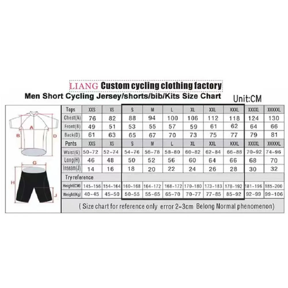 2025年エリトリア代表チームサイクリングジャージセット半袖 - Cycling Bib Shorts のレビューと価格