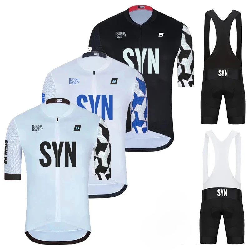 2025 SYN サマー半袖ジャージ 通気性 ロードバイクユ - Cycling Gear Brands のレビューと価格